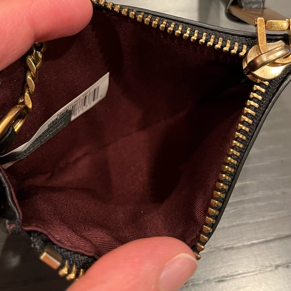 Marc Jacobs Black Coin Card Key Pouch Wallet - Picture 12 of 13